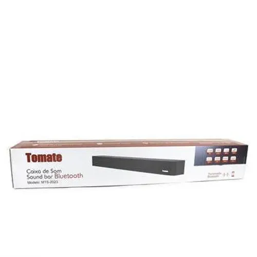 Caixa De Som Soundbar 2.1, Tomate Mts-2023, 130W, Bluetooth, Preta