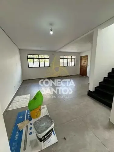 Sobrado c/ 3 quartos, Vila Belmiro, Santos Cod1683