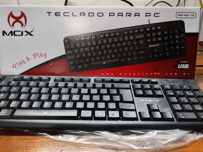 Teclado com USB para PC