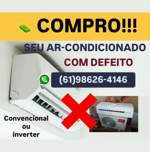 Venda / compra / manutencao/ instalação ar condicionado 