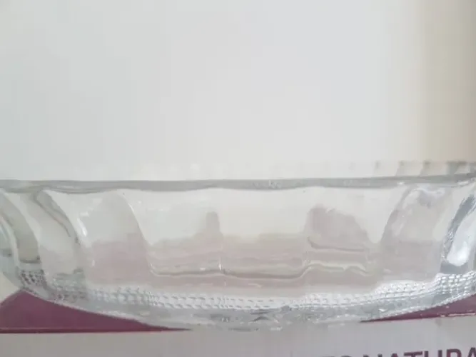 fruteira de vidro