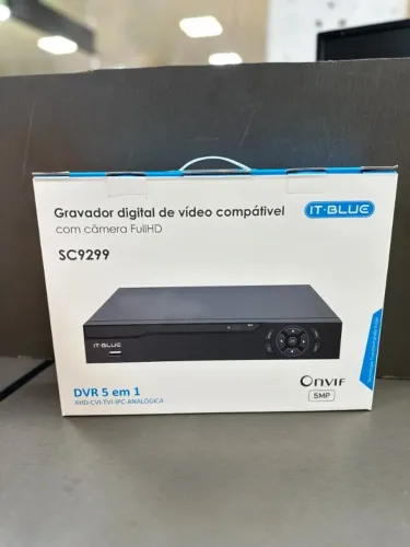 DVR de Segurança IT.BLUE SC9299 - 5 em 1 e Compatível com Câmera Full HD!