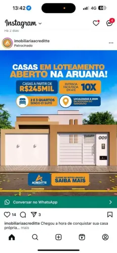 Casa à venda em rua pública, ARUANA , Aracaju, SE