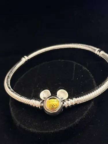 Pulseira Pandora Disney 100 Anos Mickey