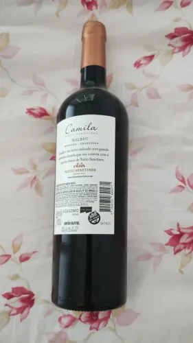 Vinho argentino Camilla Senetier