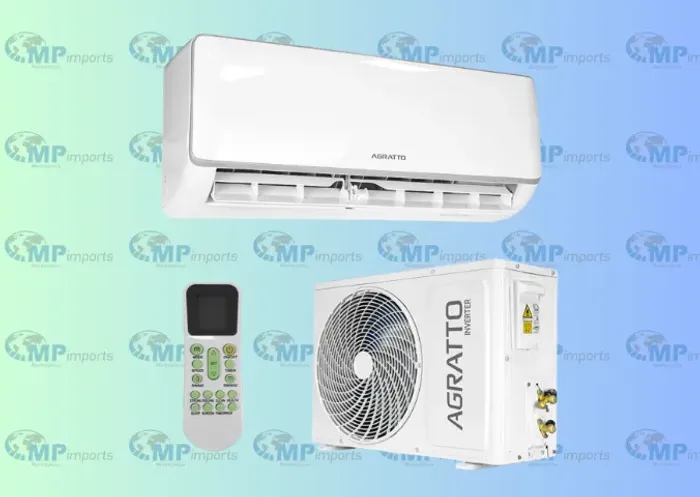Loja MP Imports: Ar Condicionado Split Hi Wall Inverter R32 Neo Agratto 9000 Btus Frio 220