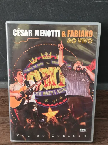 DVD César Menotti & Fabiano - Voz do Coração - Ao Vivo