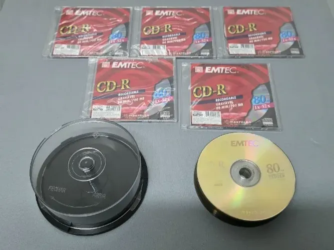 Pack CD's DVD's Novos