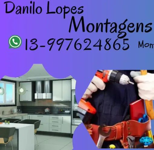 Montador Profissional Santos, SV, PG, Guarda Roupas, Rack, Painel-Cômoda, Cozinha 