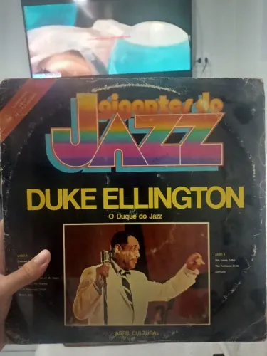 Disco de vinil "Os Gigantes do Jazz - Duke Ellington"