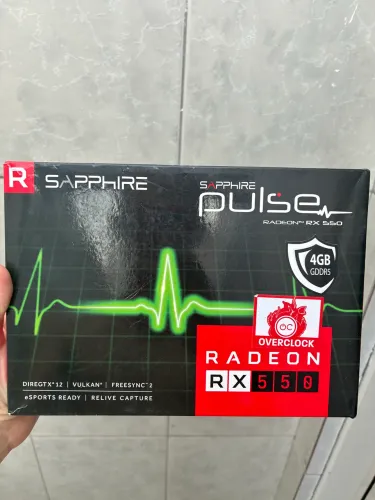 RX550 4GB usada