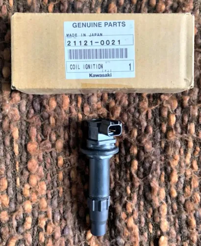CACHIMBO BOBINA DE IGNIÇÃO ORIGINAL KAWASAKI KX250F KX 250F 06-10 21121-0021 NOVO NA CAIXA