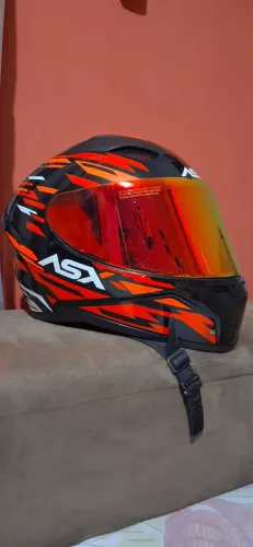 Capacete ASX VISEIRA CAMALEÃO 