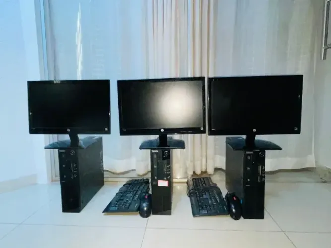 Computador Completo Lenovo i3 e i5, ideal p estudos, trabalho, empresas em geral, call cen