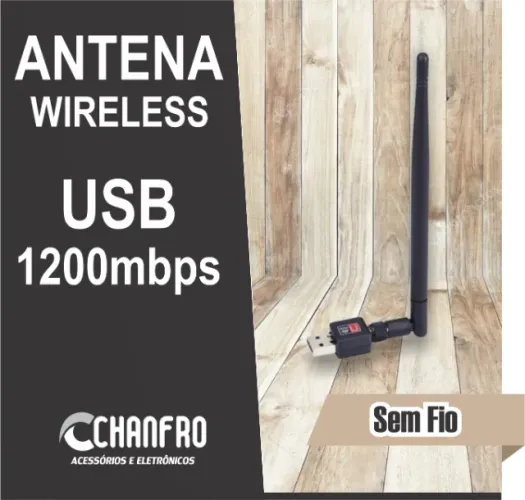 Adaptador Wifi 1200mbps Wireless
