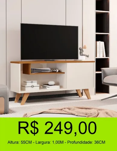 Rack moderno em promoção - Aproveite!