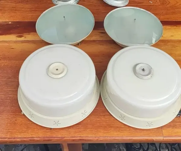 Conjunto de luminárias vintage