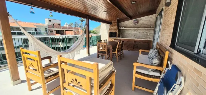 Lindíssima Cobertura Junto Praia do Recreio 03 Quartos Porteira Fechada(Fica Tudo)