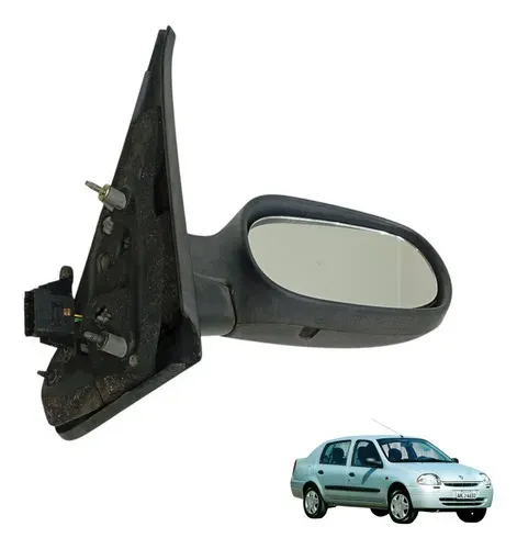  Retrovisor Eletrico Lado Direito Renault Clio 2001 2002 2003 2004 2005 2006 