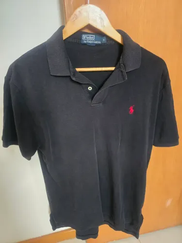 Camiseta Polo Ralph Lauren Preta, Lacoste e Aeropostale