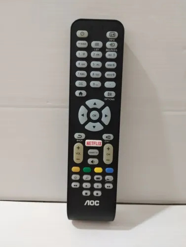 Controle Remoto AOC SmartTV Netflix - Original 