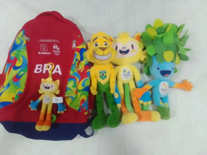 Kit Mascote Rio 2016 -  Pelúcias.