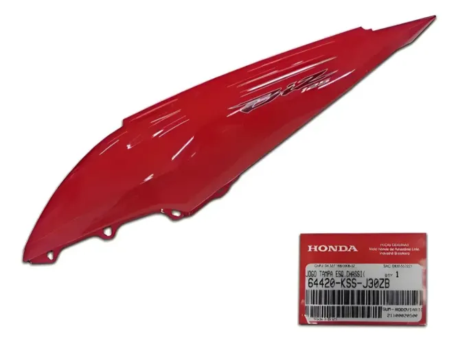 Peças Biz vermelha 2018