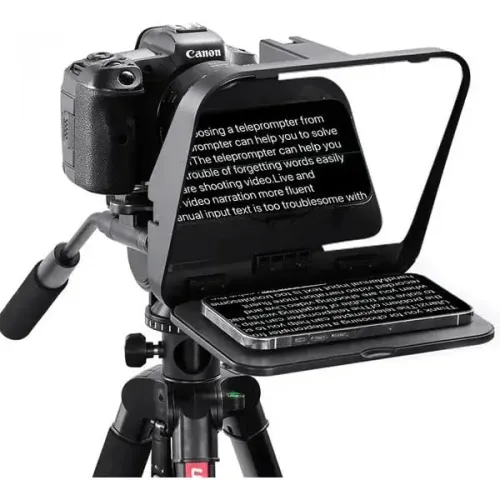 Teleprompter universal rt02 ulanzi para cameras e celular