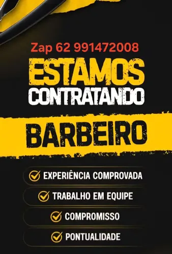 VAGA DE BARBEIRO contrata-se