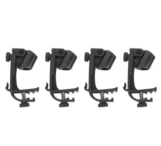 Kit de Clamps para microfonar bateria, percussão e cajon (NOVOS)