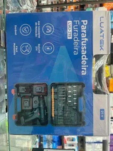 Parafusadeira/Furadeira 21V Luatek LWJ-215