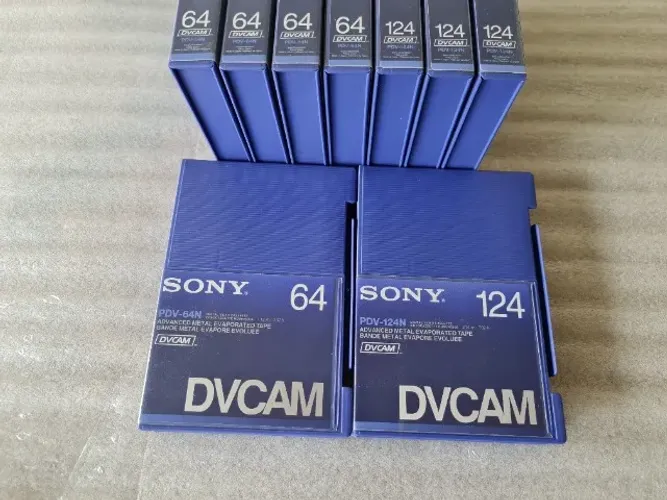 Fita De Vídeo Dvcam Sony Pdv-64n 64 Minutos Para Tape Hdv