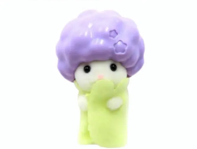 Sylvanian  Families  RN Ratinho Marshmallow Secreto - Blind Bag Fun Hair ABERTA 