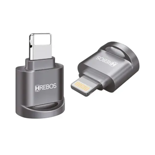 Adaptador OTG de Cartão Micro-SD para Lightning - Hrebos
