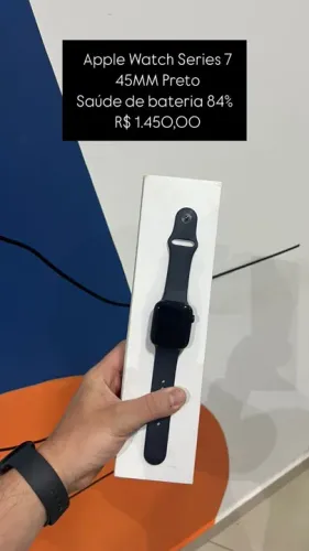 Apple Watch Series 4 44MM Preto Saúde de bateria 59% R$ 750,00 | Semi Novo | Loja Fisica