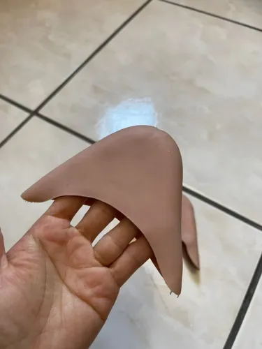 Ponteira de gel de ballet - 1 par.