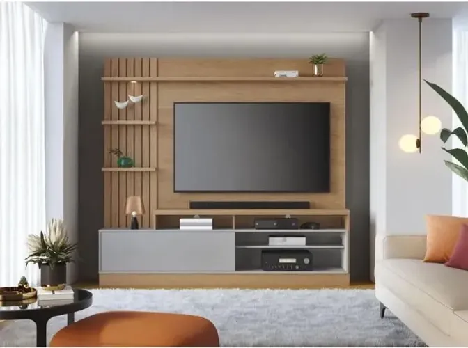 Home para TV Maceió Até 65 Polegadas 1 Porta com LED Novo entregamos