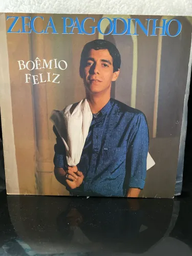 LP disco de vinil Zeca Pagodinho Boêmio Feliz