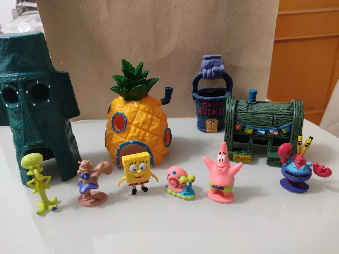 Conjunto Bob Esponja preço por unidade