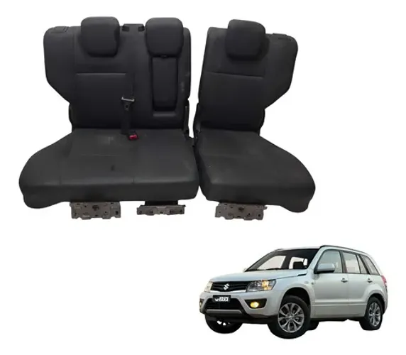 Jogo Banco Traseiro Suzuki Vitara 2013 Preto
