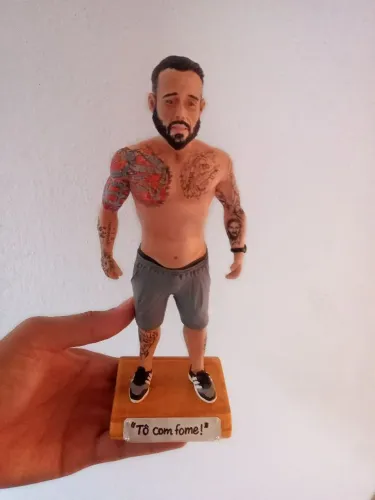 Boneco personalizado em biscuit
