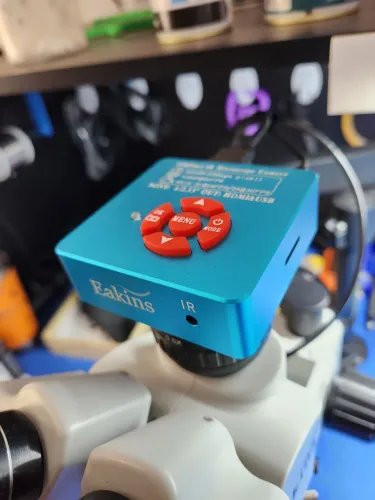 Câmera Para Microscópio Trinocular 