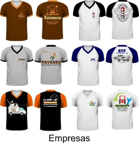 Camisetas - Aventura - Empresas - Religião - Personalizadas