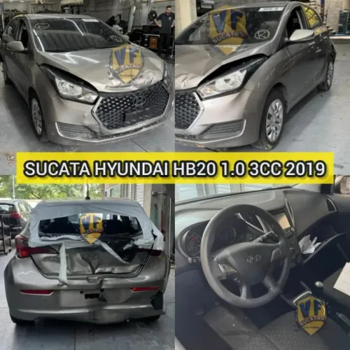 Sucata Hyundai Hb20 1.3 3CC 2019