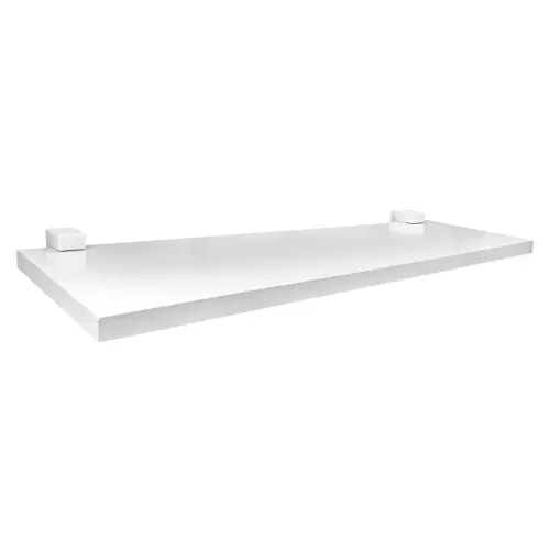 PRATELEIRA BRANCA COM SUPORTE 1,2X15X40CM (KIDS ME LEVE)