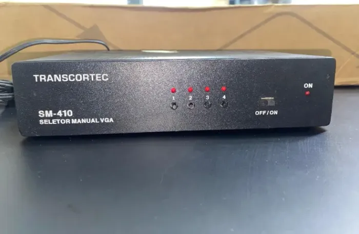 DISTRIBUIDOR DE VÍDEO TRANSCORTEC VGA 410-SM