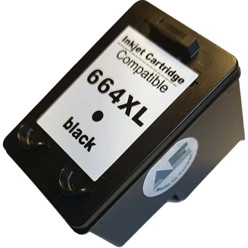 Cartucho de tinta compatível 664XL preto -