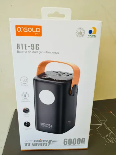 Carregador power bank 60000 ideal para starlink