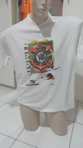 CAMISA CORINTHIANS DE ALGODÃO TOPPER 1998