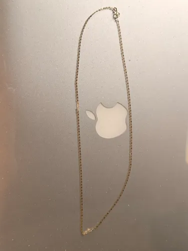 Cordão de Ouro 18k Piastrine 50cm